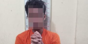 Edarkan Daun Ganja ke Langkat, Warga Binjai di Angkut ke Polres Langkat 