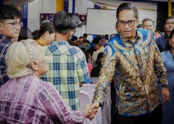 Rico Waas Ajak Jemaat HKBP Sei Agul Bersatu Dalam Semangat ‘Medan untuk Semua’