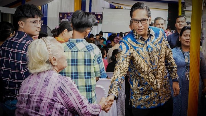 Rico Waas Ajak Jemaat HKBP Sei Agul Bersatu Dalam Semangat ‘Medan untuk Semua’