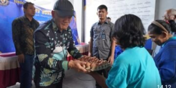 Peringati Hari Ulang Tahun ke-1 Kemenimipas, Rutan Kabanjahe Adakan Kegiatan Bakti Sosial