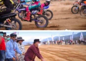 Bupati Karo Antonius Ginting Buka Tanah Karo Motocross & Grasstrack 2025: Dorong Sport Tourism dan Hidupkan Kembali Kawasan Siosar