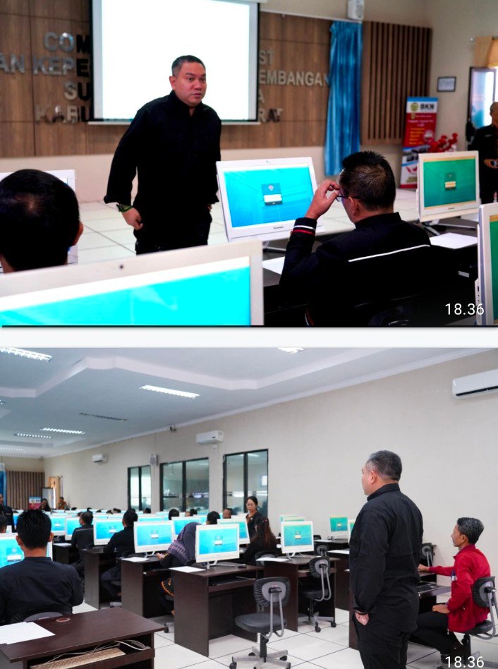 Bupati Pakpak Bharat Laksanakan Ujian Profiling ASN Guna Mendukung Penerapan Managemen Talenta pada Instansi