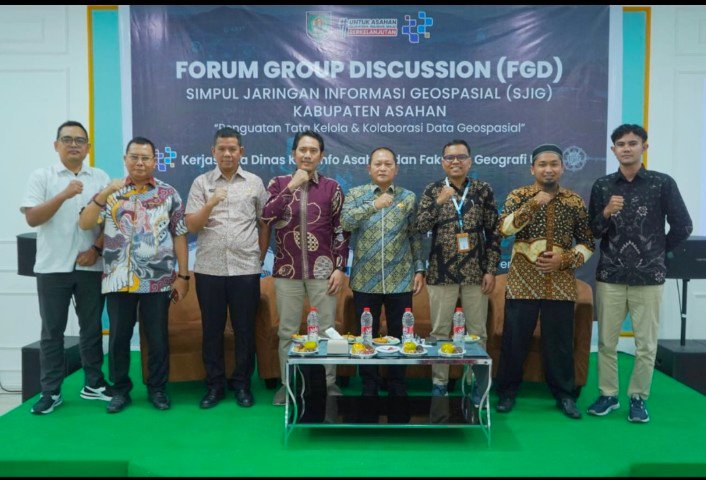 Pemkab Asahan Bangun Geoportal SJIG dengan Menggandeng UGM dan BIG RI