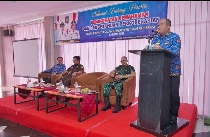 Bupati Asahan Hadiri Kegiatan Penguatan Koperasi Merah Putih Tahun 2025