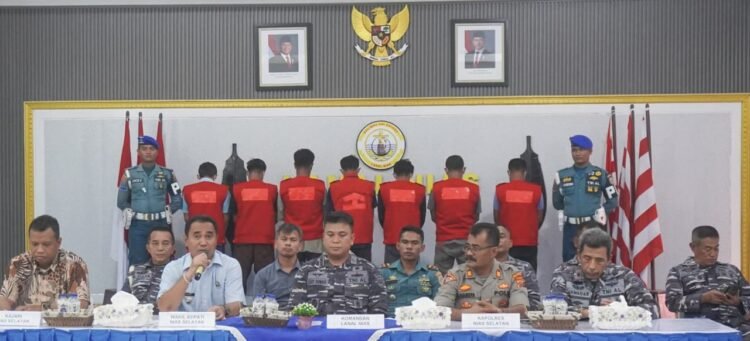 Tujuh Tersangka Pengeboman Ikan di Nisel Diringkus