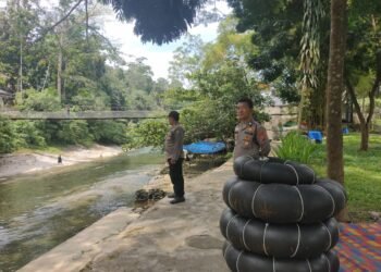 Polsek Bohorok Intensifkan Patroli Dialogis di Objek Wisata Alam Bukit Lawang