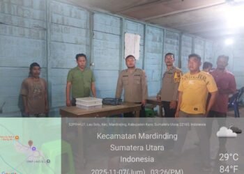Polsek Mardingding Cek Dugaan Judi di Lau Saolu, Ditemukan Hanya Kedai Kopi