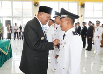 Bupati Langkat Lantik 86 Pejabat, Tegaskan Rotasi untuk Penguatan Kinerja Pemerintahan