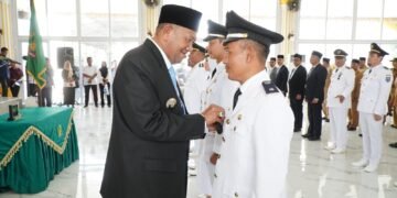 Bupati Langkat Lantik 86 Pejabat, Tegaskan Rotasi untuk Penguatan Kinerja Pemerintahan