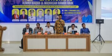 Pemko Medan Dukung GPI Sumut Luncurkan Rumah Ibadah dan Madrasah Ramah Anak