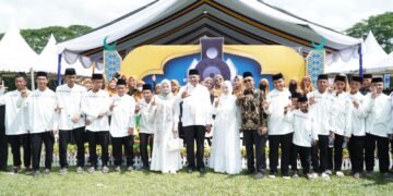 Bupati Langkat Lepas Pawai Taaruf dan Lantik Dewan Hakim MTQ ke-58 di Sawit Seberang