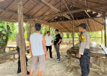 Polsek Patumbak Grebek Lokasi Diduga Arena Judi