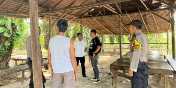 Polsek Patumbak Grebek Lokasi Diduga Arena Judi