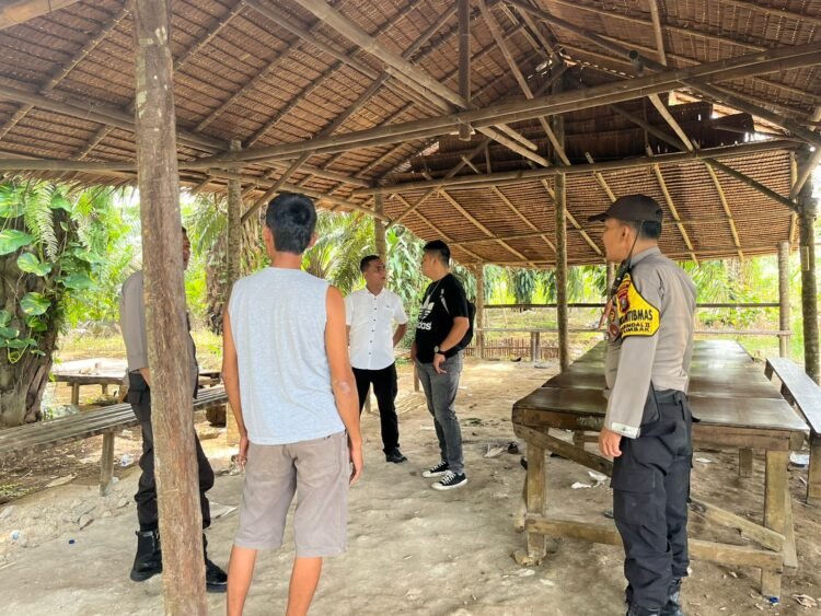 Polsek Patumbak Grebek Lokasi Diduga Arena Judi