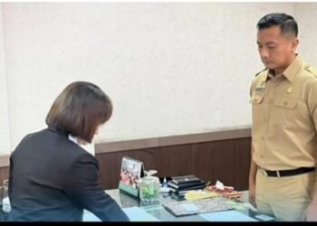 Sekda Karo Lantik Debora Morina Br Barus sebagai Kabid Humas dan IKP Dinas Kominfo