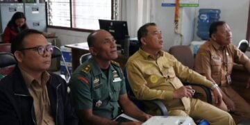 Bupati Karo Hadiri Vidcon Percepatan Pembangunan KDMP