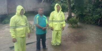 Polsek Kutalimbaru Lakukan Patroli dan Pengecekan Lokasi Bencana Akibat Cuaca Ekstrem