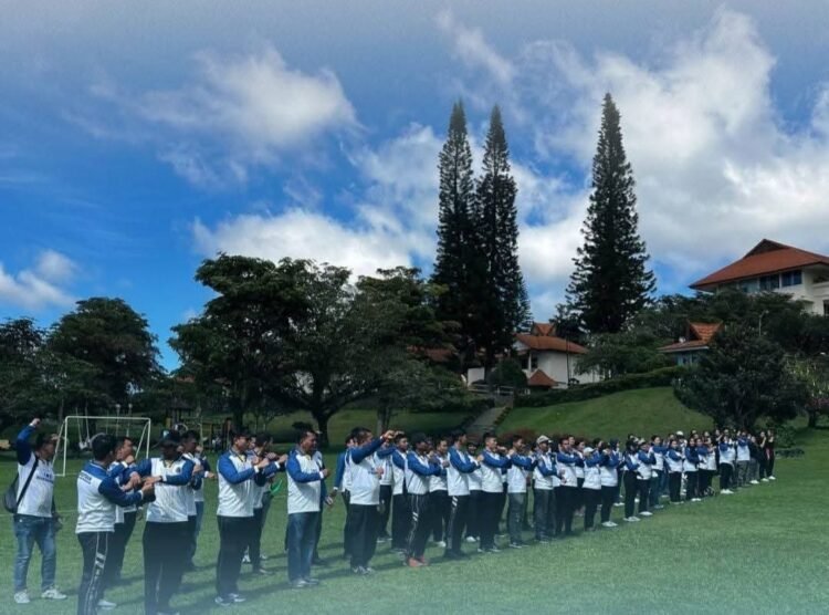 Keluarga Besar Rutan Kabanjahe Gelar FMD dan Family Gathering