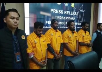 Imigrasi Medan Amankan Pengungsian Asal Sri Lanka Terlibat Penyelundupan Manusia