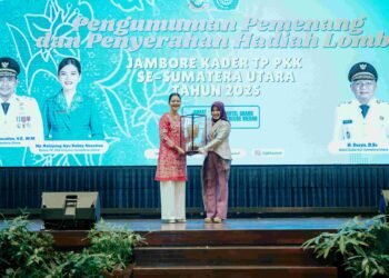 Kahiyang Ayu Tutup Jambore PKK Sumut 2025, Kota Tanjungbalai Raih Juara Umum Dua Tahun Berturut-turut