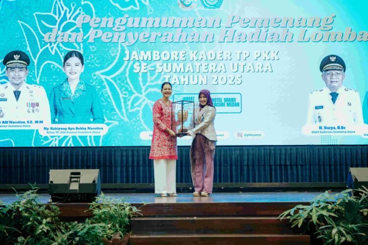Kahiyang Ayu Tutup Jambore PKK Sumut 2025, Kota Tanjungbalai Raih Juara Umum Dua Tahun Berturut-turut