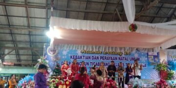 Perayaan Natal Runggun Tigabinanga Berlangsung Khidmat dan Penuh Sukacita