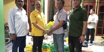 Anggota DPR RI Salurkan Bantuan Sosial untuk Warga Kecamatan Medan Baru