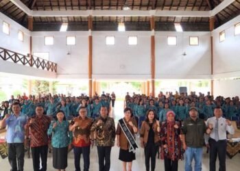 Bupati Karo Mengukuhkan Bunda Literasi Kabupaten Karo