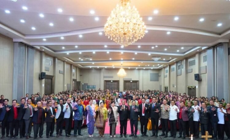 Perayaan Natal Oikumene 2025 Kabupaten Karo Berlangsung Khidmat