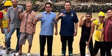 Antisipasi Banjir, Jusup Ginting Suka Dorong BWS Lanjutkan Pembangunan Bronjong di Medan Johor