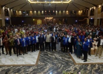 Hadiri Perayaan Natal Bersama Korban Bencana, Bobby Nasution Ajak GAMKI Sumut Tebar Kasih dan Pulihkan Bangsa