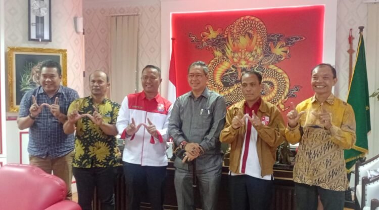 Wong Chun Sen Sambut Hangat Audensi Pengurus PSPI-R Medan