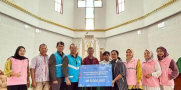 PLN Indonesia Power Bantu Renovasi Gereja HKBP Pangkalan Susu