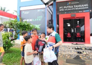 Pertamina Patra Niaga Bagikan Bantuan Kesehatan di Aceh Tamiang