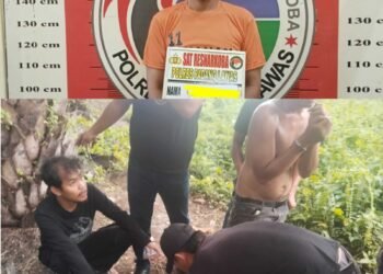 Diduga Pelaku Pengedar Sabu, Seorang Pria diamankan Satresnarkoba Polres Palas