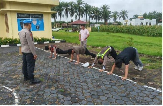 Pimpin Giat Ops Gaktiblin Kepada Personil Polres Palas, Ini Kata Ps Kasi Propam