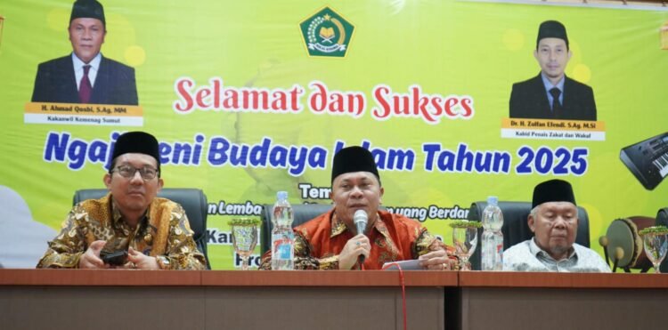 Kakanwil Kemenagsu: Seni Budaya Islam Bentuk Karakter dan Akhlak Generasi Muda