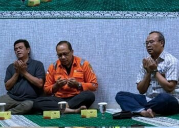 PLN Indonesia Power UBP Pangkalan Susu Lakukan Doa Bersama Bencana Banjir Bandang dan Tanah Longsor