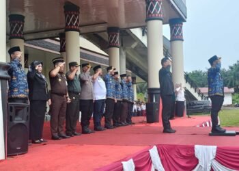 Bupati Palas Pimpin Upacara Peringatan Hari Kesadaran Nasional
