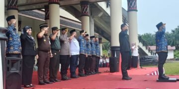 Bupati Palas Pimpin Upacara Peringatan Hari Kesadaran Nasional