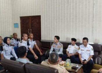 Libur Semester, Taruna/i STTD Asal Palas Silaturahmi dan Lapor Diri Ke Sekdakab