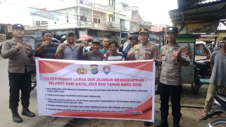 Polres Palas Intensifkan Sosialisasi dan Edukasi Kamtibmas kepada Para Sopir Angkot Tentang Perayaan Nataru