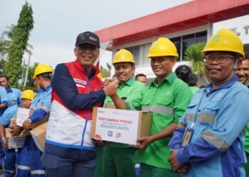 Dewan Komisaris Pertamina Tinjau Kesiapan Satgas Nataru di Sumatera Utara