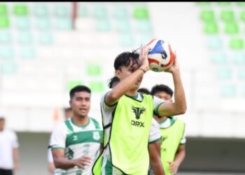 Usai Libur Sepekan, PSMS Kembali Genjot Latihan: Siap Hadapi Sriwijaya