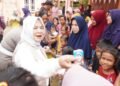 Bupati Langkat Salurkan Bantuan ke Warga Salahaji Pematang Jaya