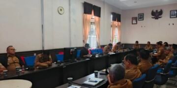 Pakpak Bharat Gelar Rapat Koordinasi Penanganan Bencana Hidrogen