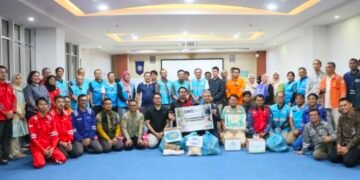 PLN Indonesia Power dan Service Hadir Kuatkan Korban Banjir di Pangkalan Susu