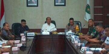 Bupati Asahan Pimpin Rapat Koordinasi Lintas Sektoral Jelang Nataru dan Operasi Lilin