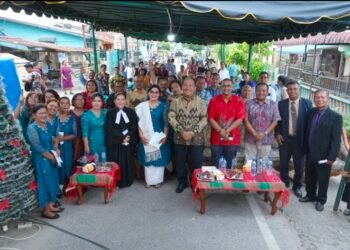 Bupati Asahan Hadiri Perayaan Natal STM Dalihan Natolu Asahan