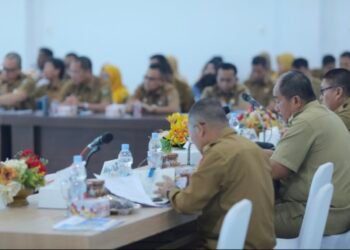 Saat Rakorpem Bulan Desember, Bupati Asahan Tekankan Penyelesaian Tugas, Kualitas Kegiatan Menjelang Nataru